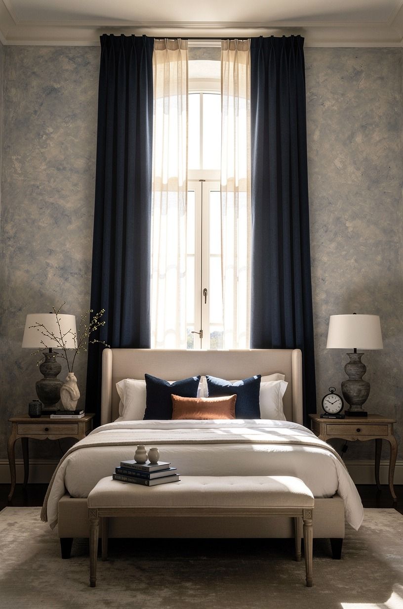 Hang curtains high with the Soft-Frame Method