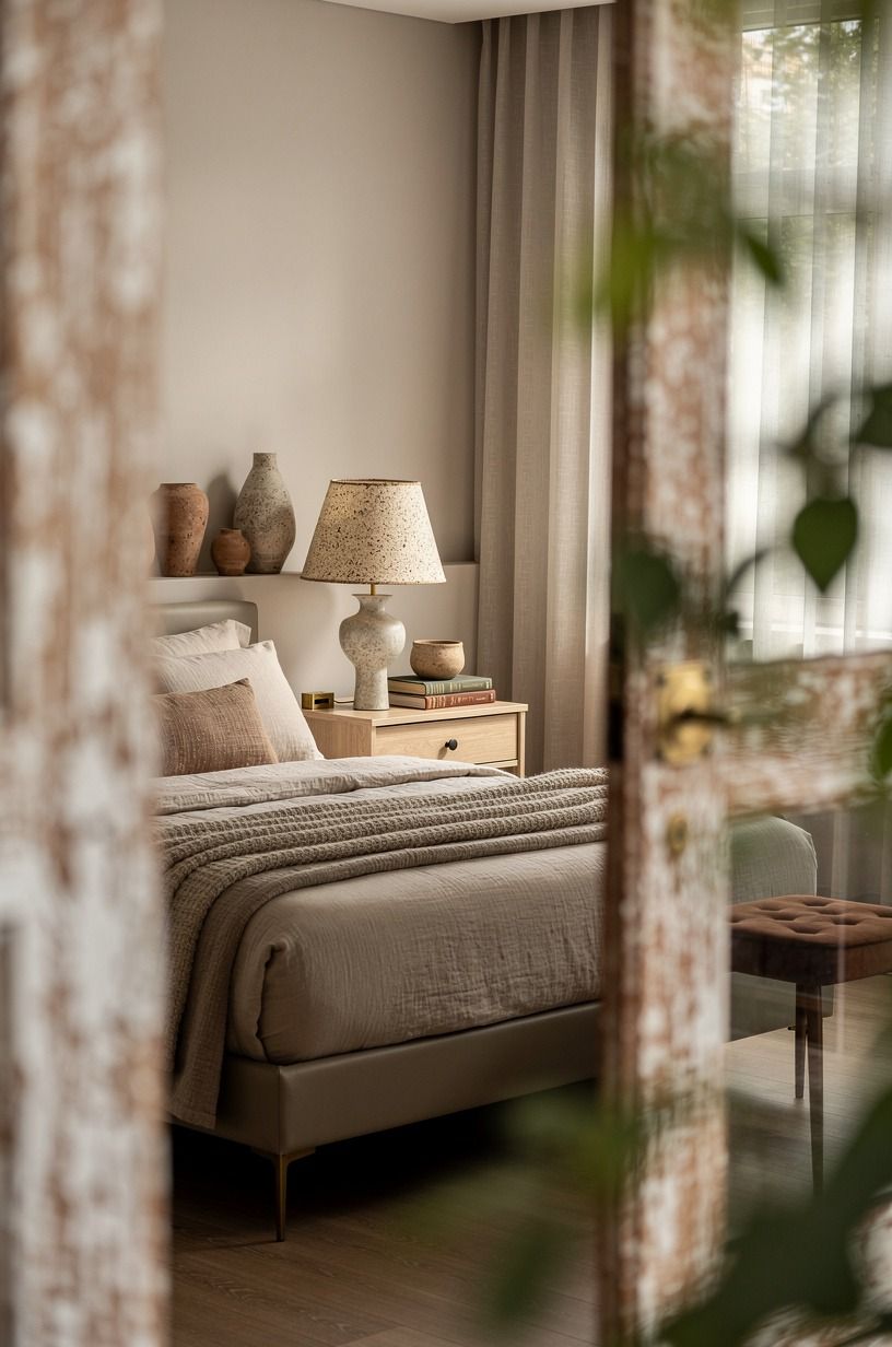 Mix old pieces with one clean-lined investment