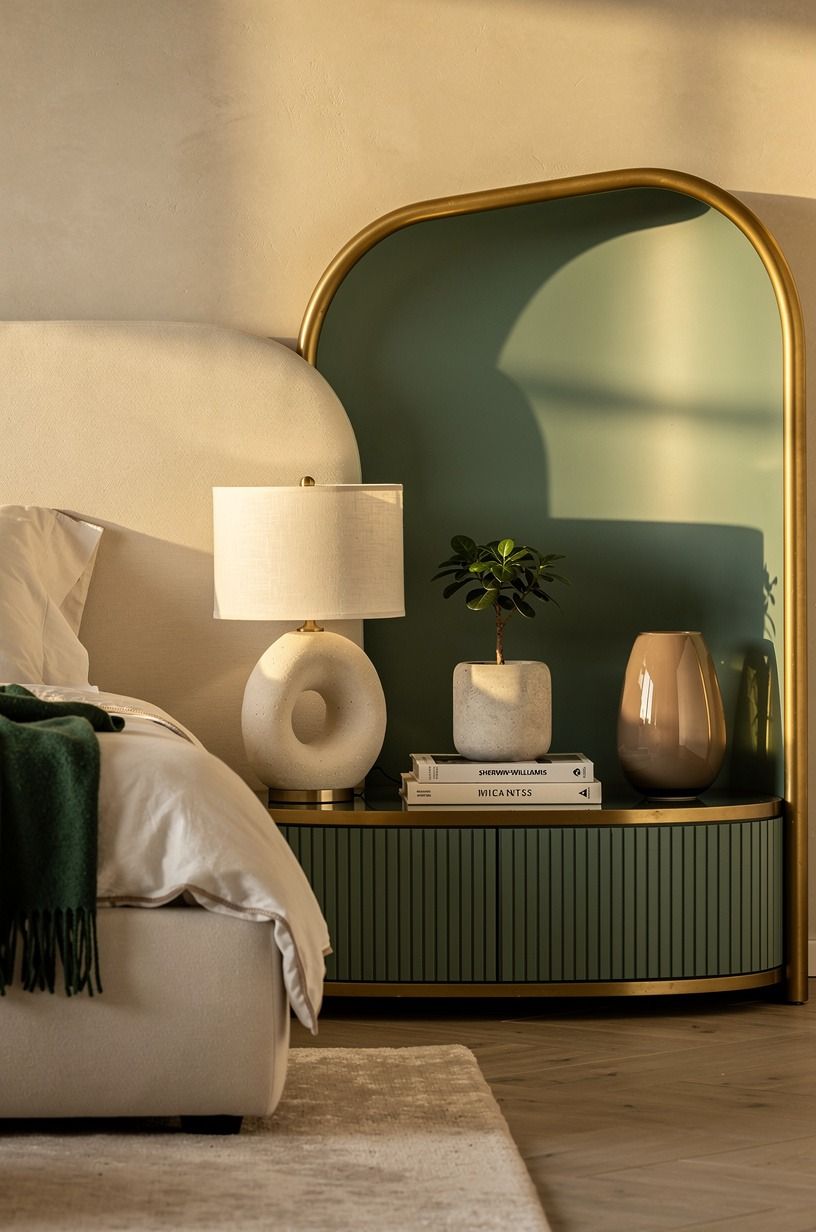 Paint one unexpected piece Sherwin-Williams Open Air SW 6491