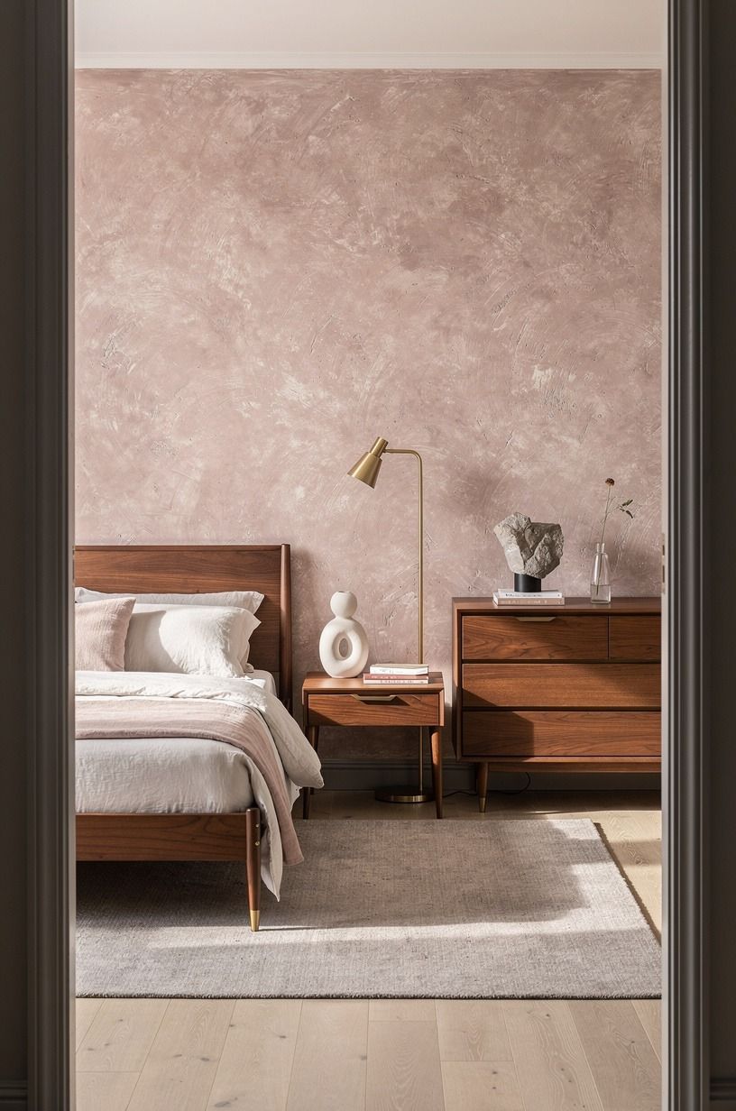 The moment I admitted the room wasn’t working, dusty rose palette