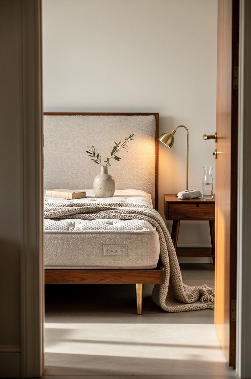 The Organic Mattress Pad was my first real decision, clay palette