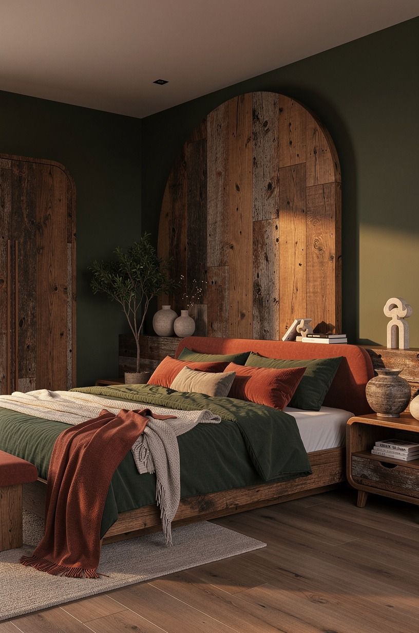 Then I made the sleep layers feel intentional, forest green palette