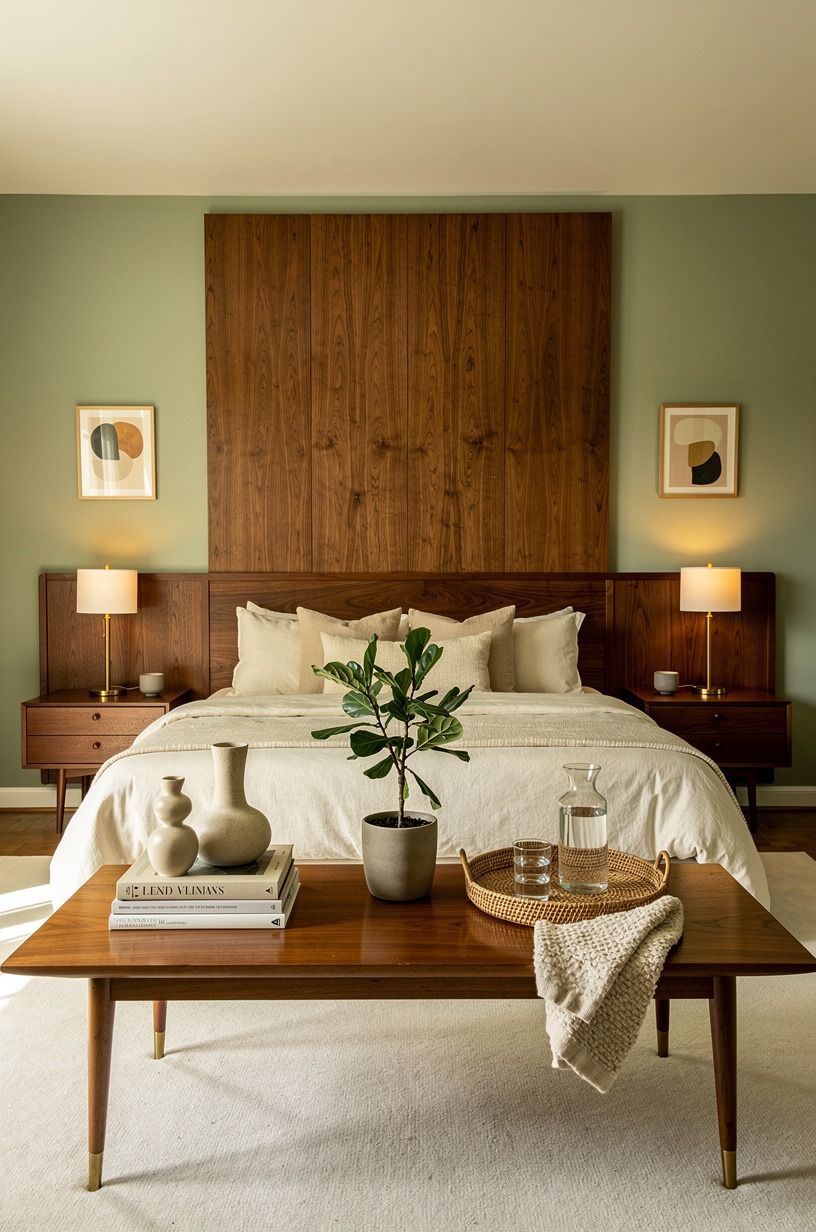 What I’d do differently after living with it, sage green palette