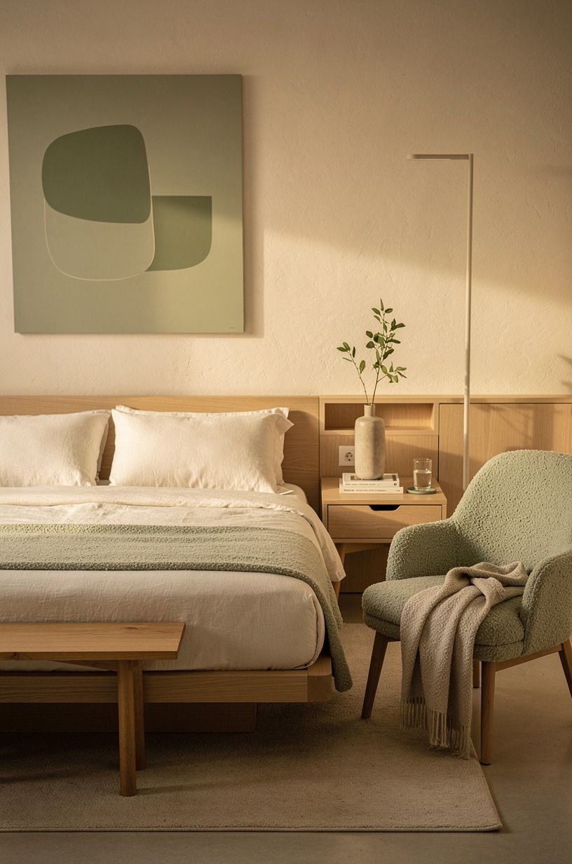 Where I’d start if I had one Saturday, sage green palette