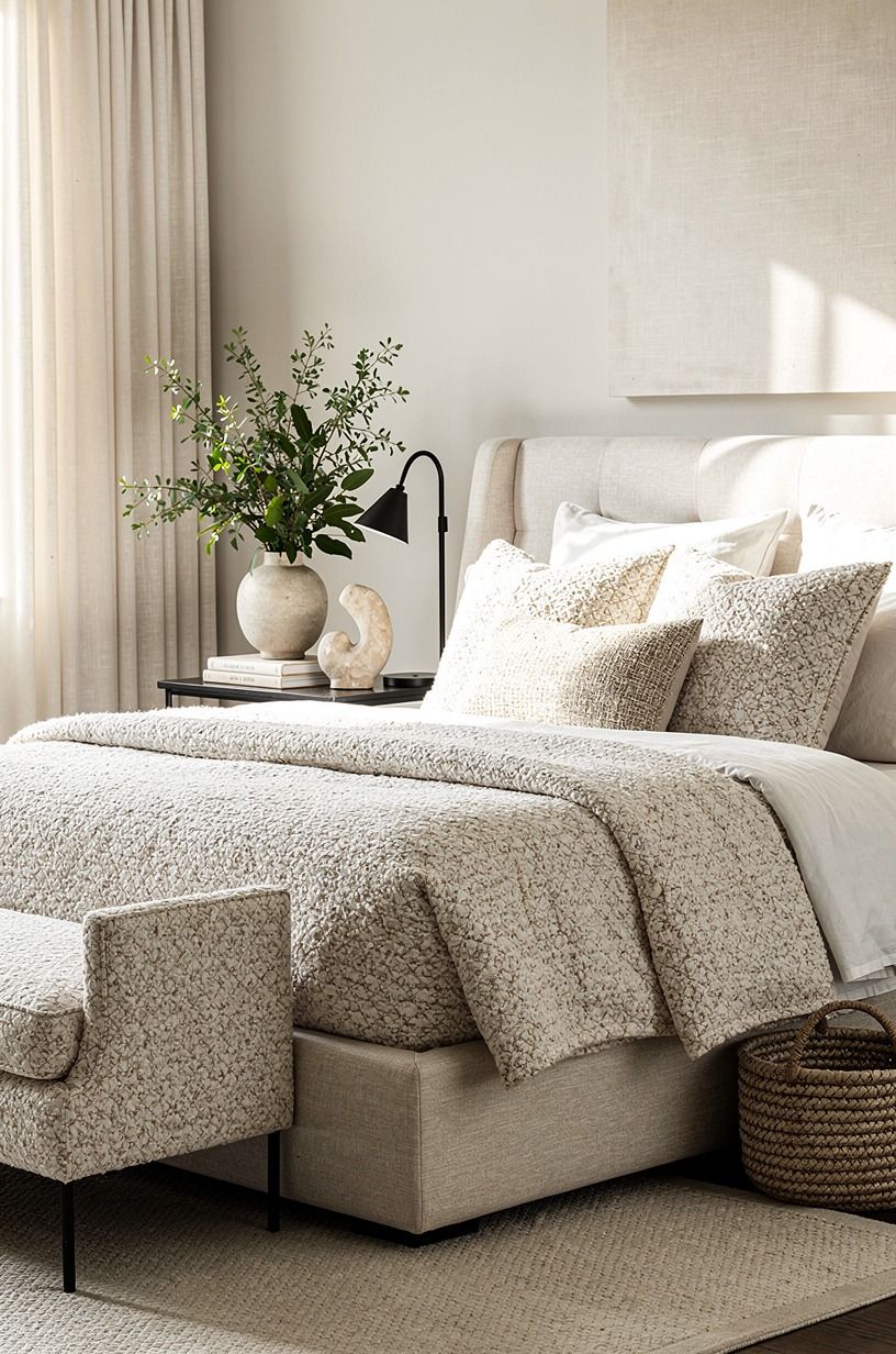 Where the room landed, warm white palette