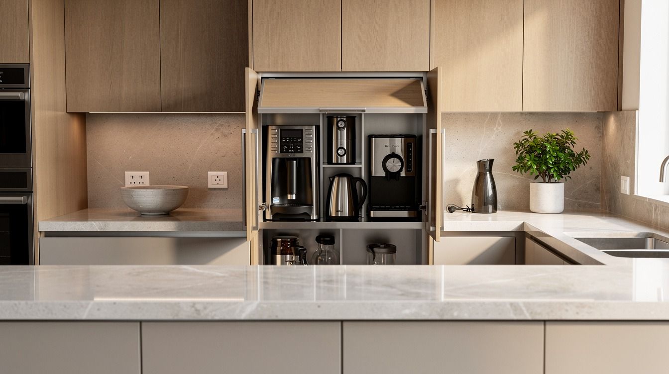14 Brilliant Hidden Kitchen Storage Ideas for a Clutter-Free Counter