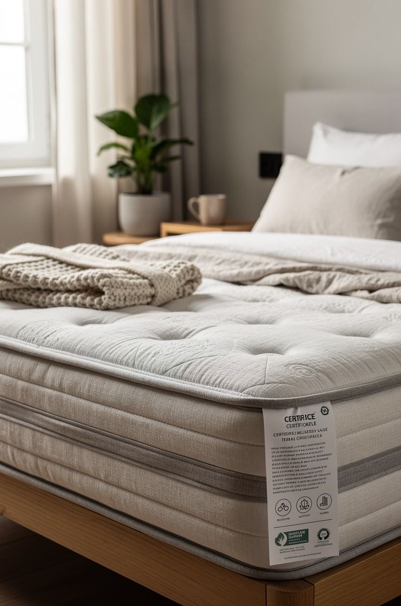 I chose the mattress before touching the decor, midnight blue palette