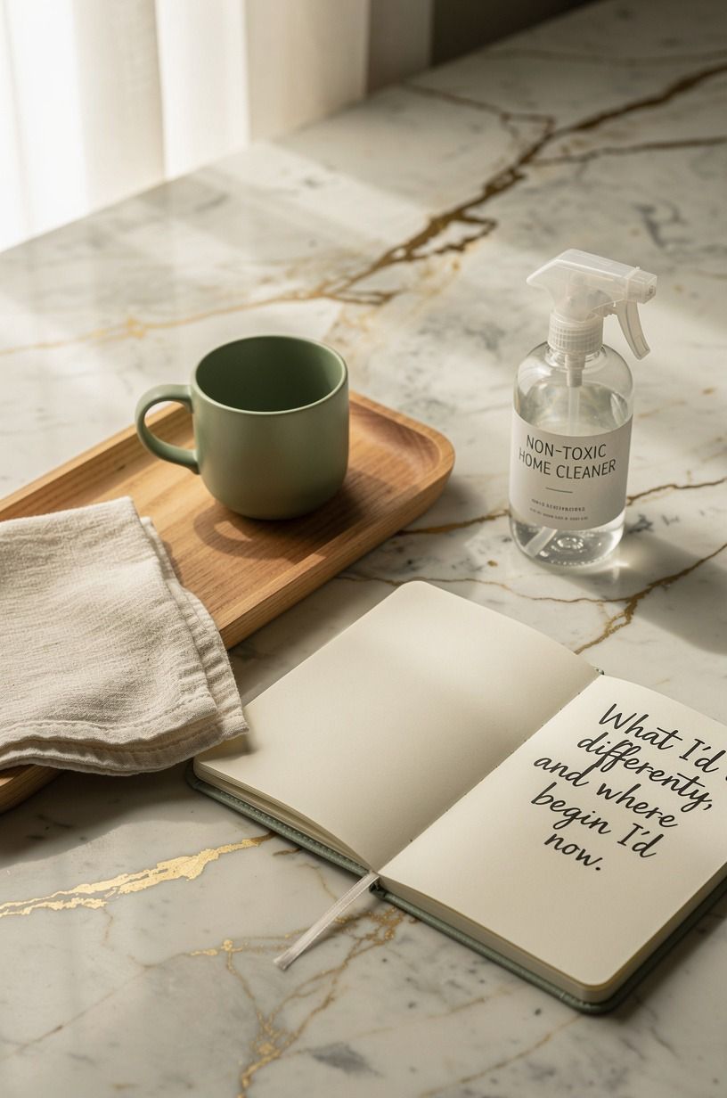 What I’d do differently, and where I’d begin now, sage green palette