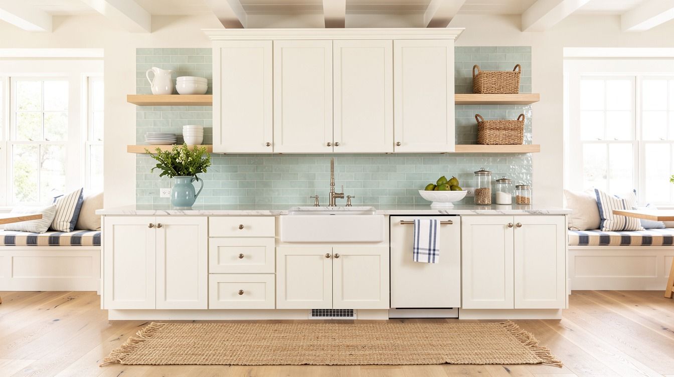 12 Coastal Cottage Kitchen Ideas for a Breezy Seaside Feel Without Renovating