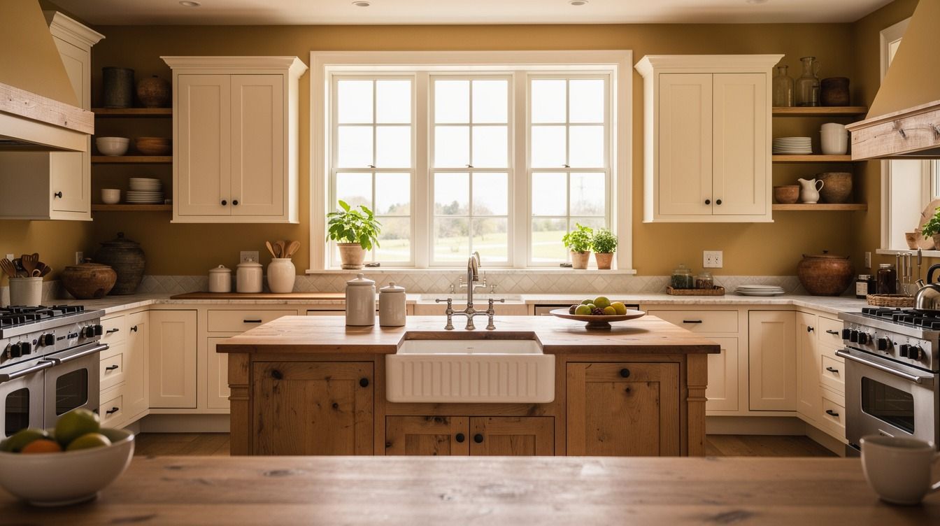 How to Create a Country Farmhouse Kitchen for Down-Home Comfort - 19 Ideas