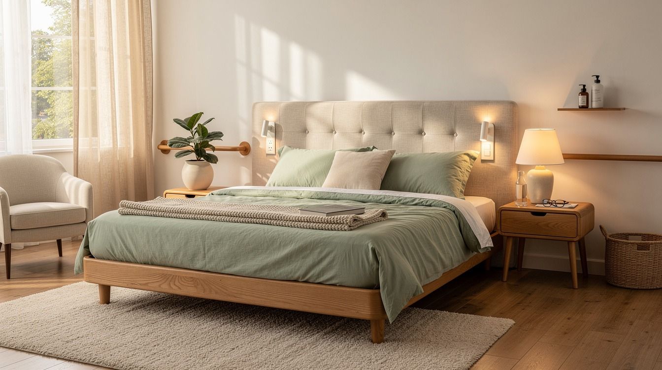 I Created an Eco-Friendly Bedroom for Elderly Parents, It Feels Safer