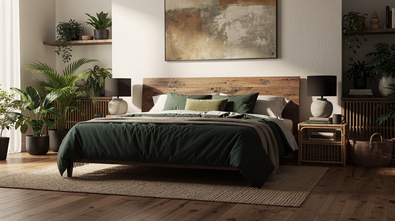 I Created an Eco-Friendly Bedroom for Men, It Finally Feels Personal