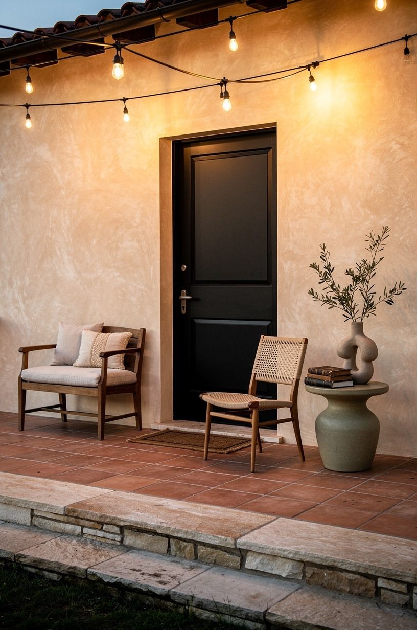 Can a Black Door Still Feel Bright?