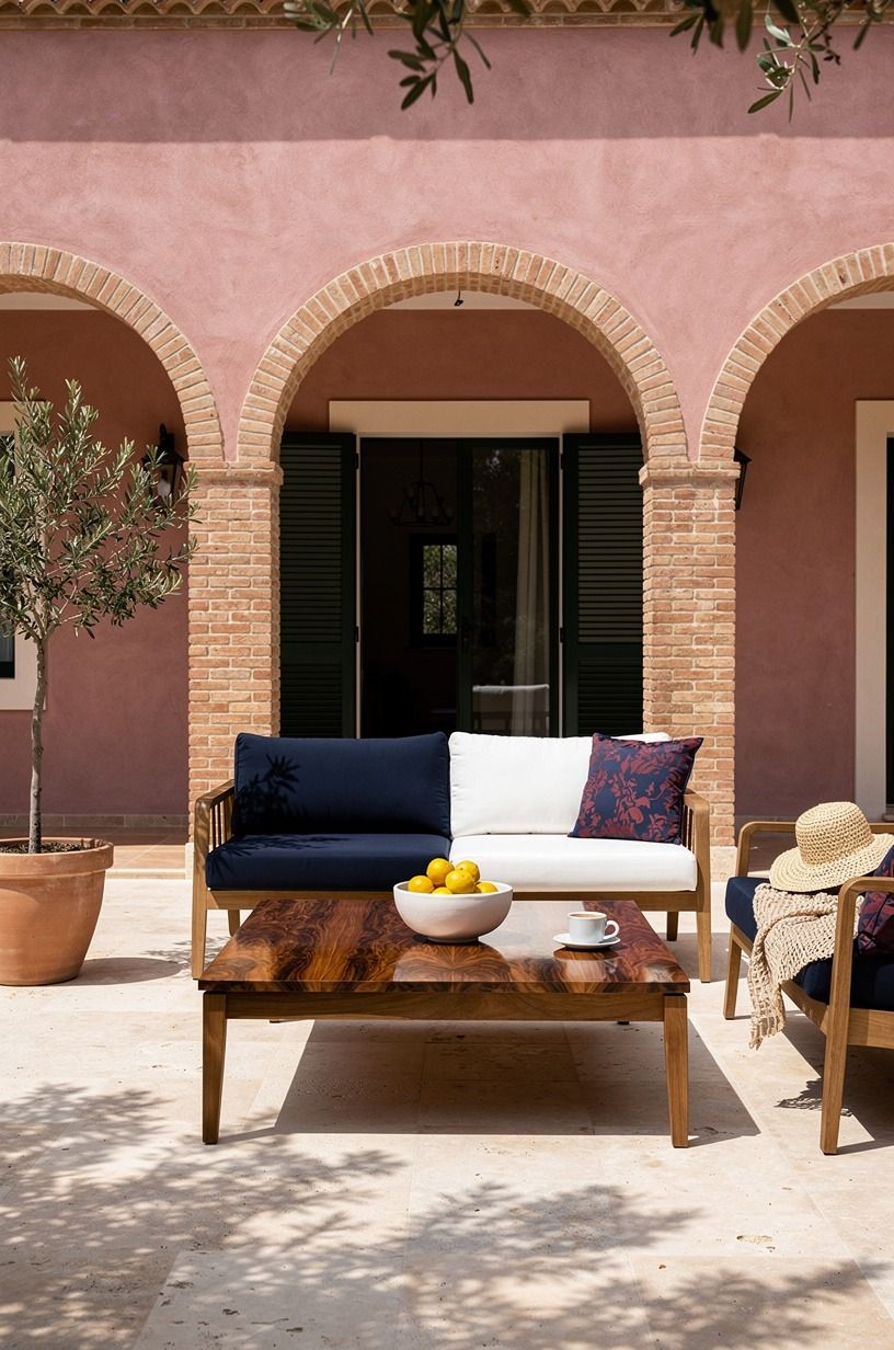 Choose Raspberry Pink Over Red for Red Brick