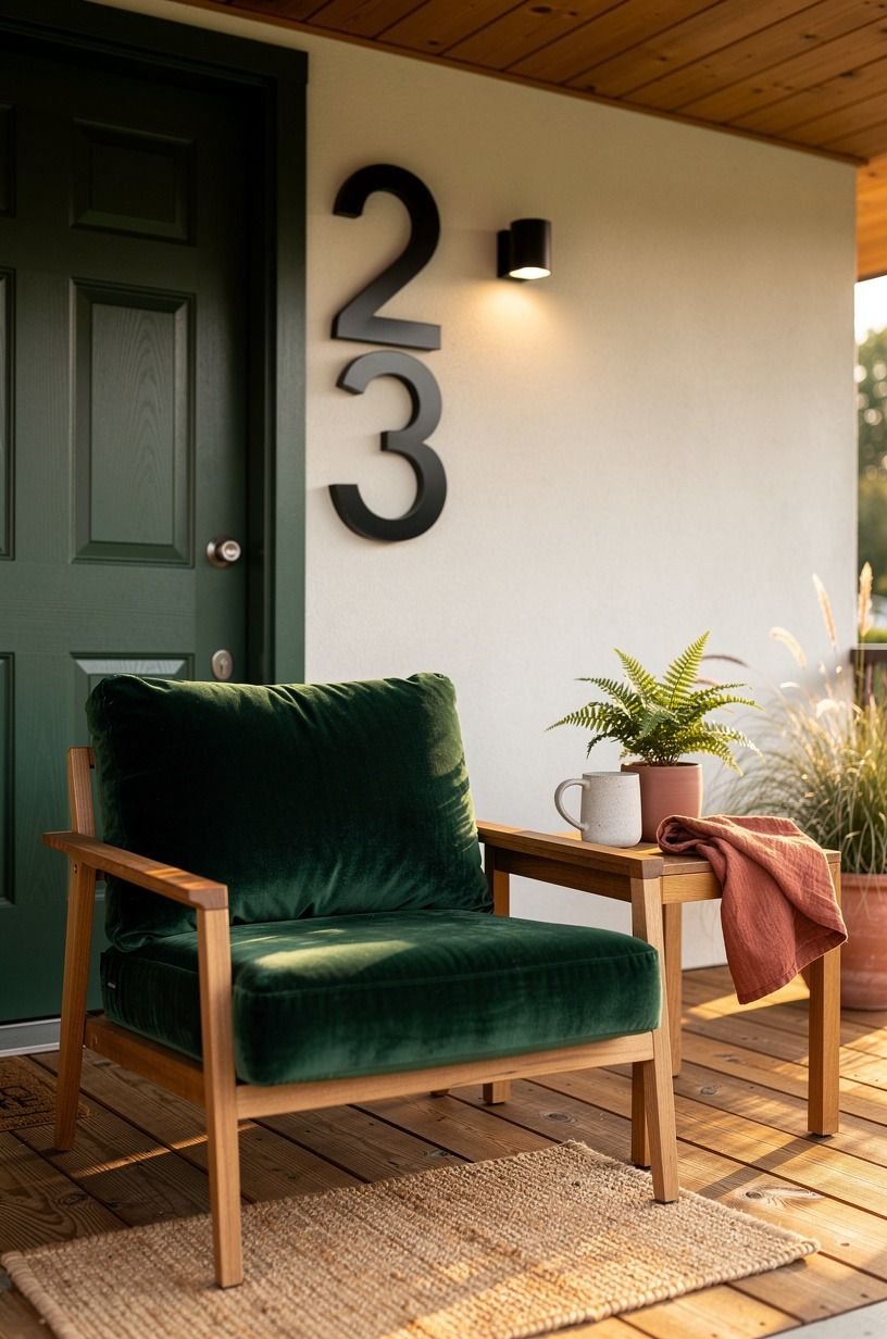 Frame It with Oversized House Numbers