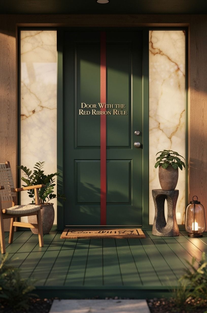 Frame the Door With the Red Ribbon Rule