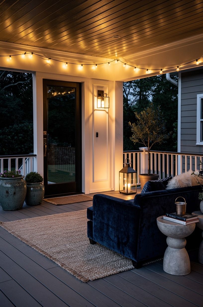 Light the threshold with the Porch Glow Rule
