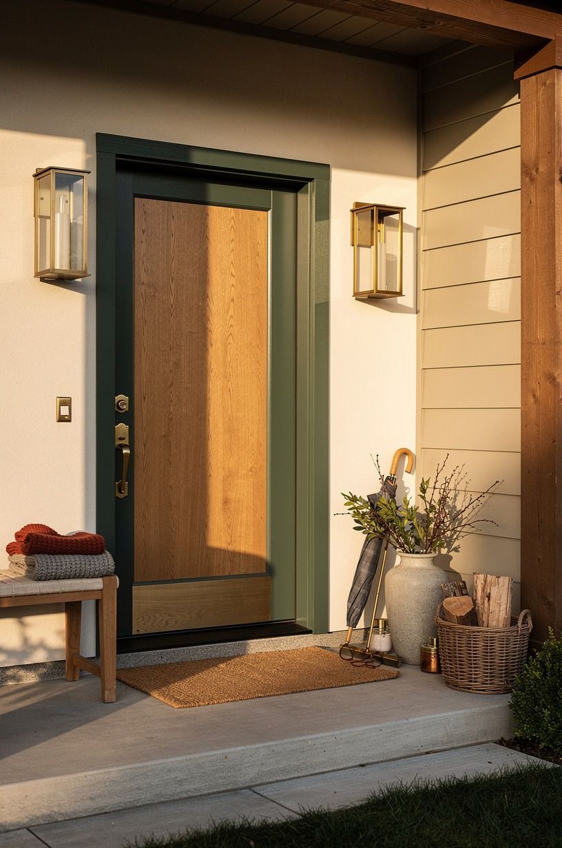 Make House Door Color Ideas Feel Seasonal, Not Theme-Park Cute