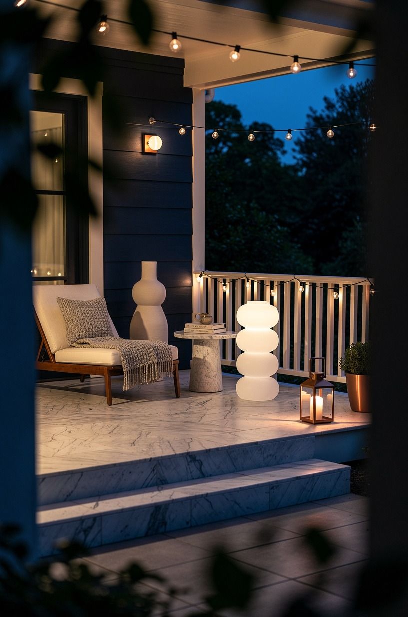 Use the Three-Height Light Stack After Sunset