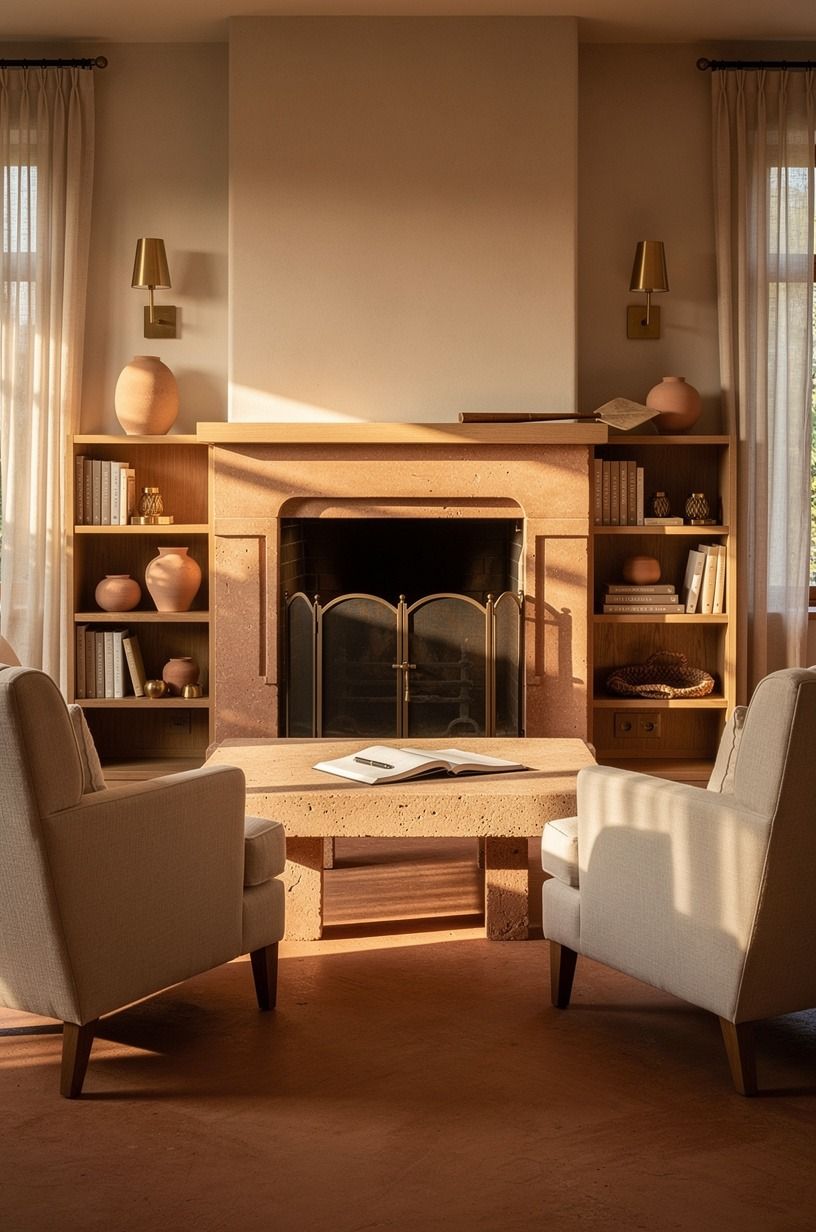 Use the Two-Wood Rule around the hearth