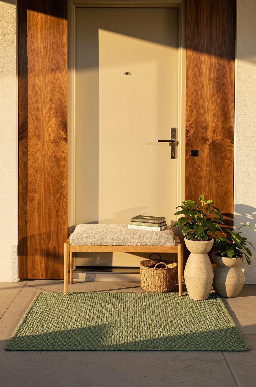 Why should your welcome mat be wider than the door?