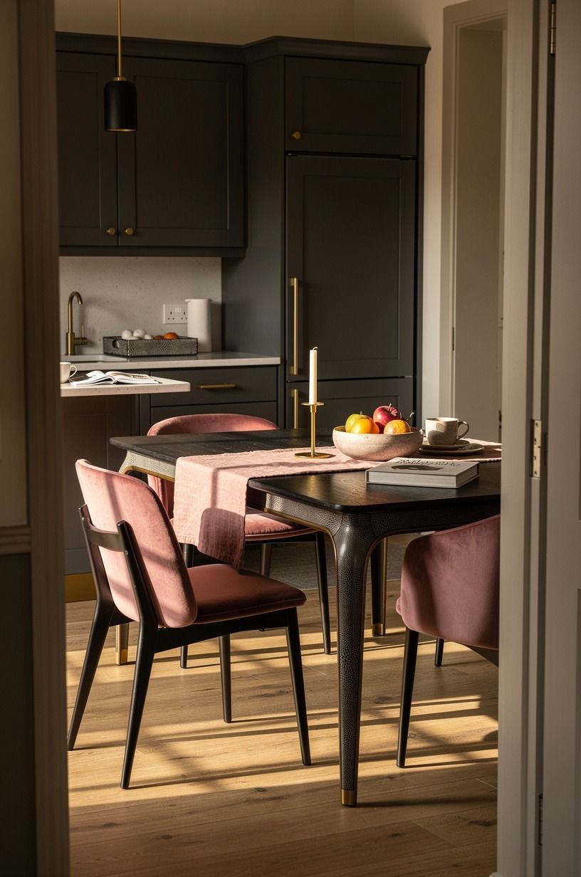 Add a table that invites someone to linger