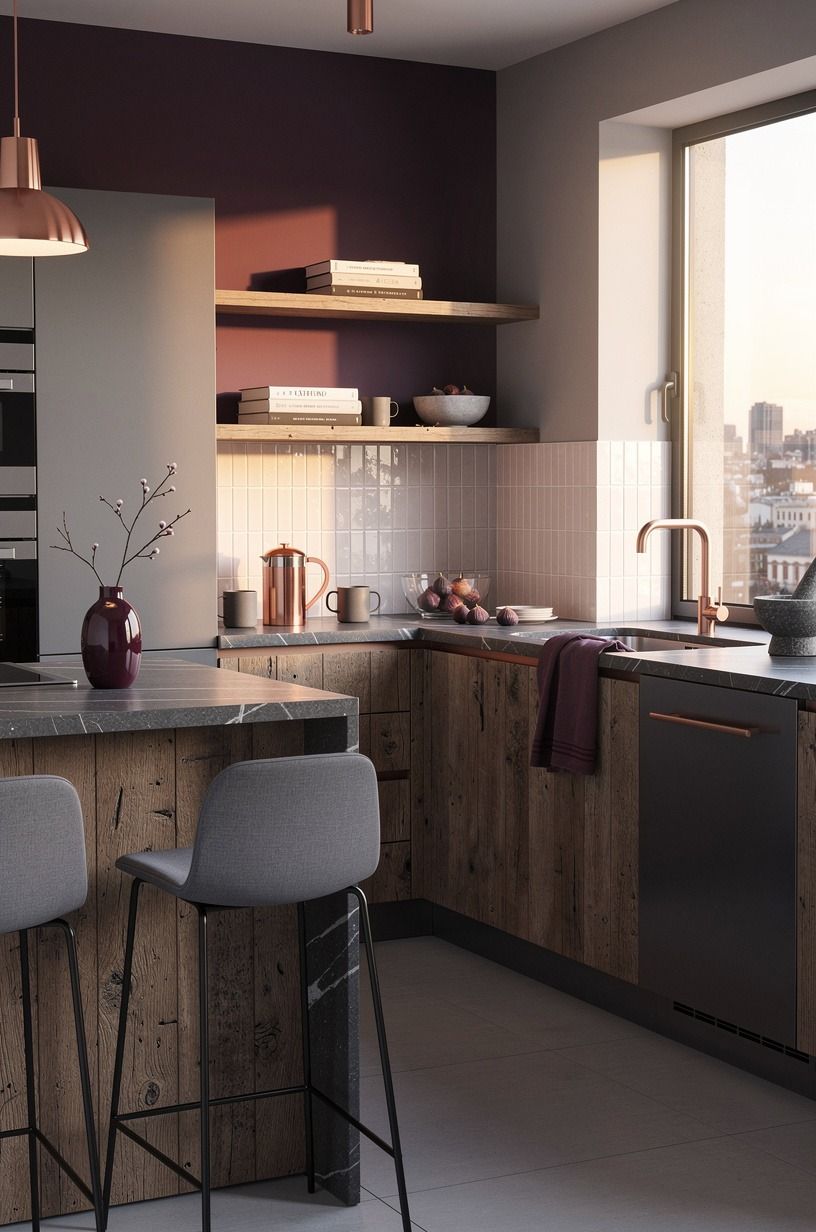 Can you make an apartment style kitchen feel less beige?