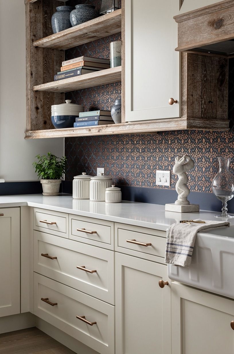 Choose a backsplash that continues the conversation