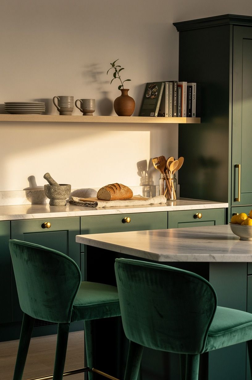 Float a shelf at the useful height