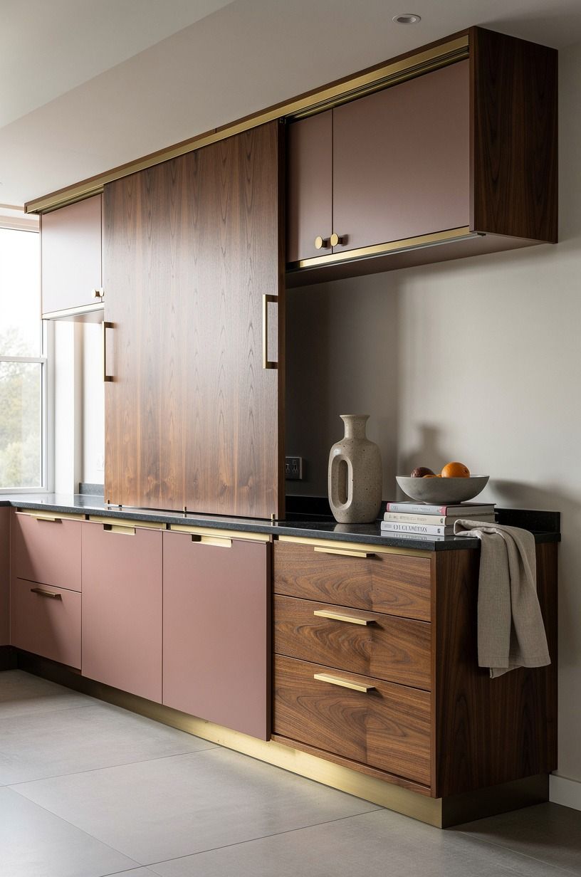 Float a Sliding Cabinet Kitchen Panel