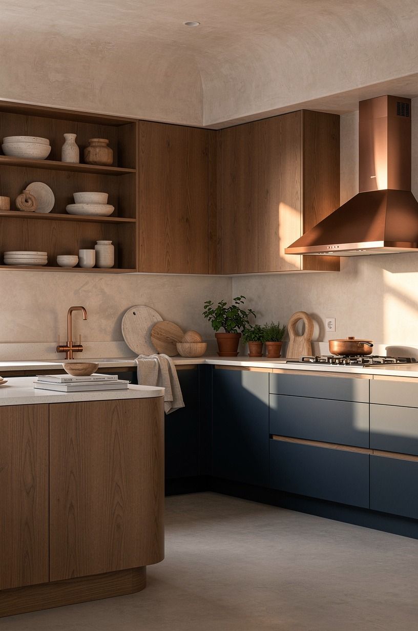 Let IKEA storage disappear into the same wood family