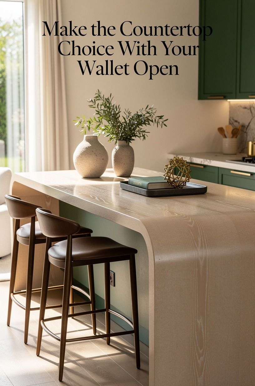 Make the Countertop Choice With Your Wallet Open
