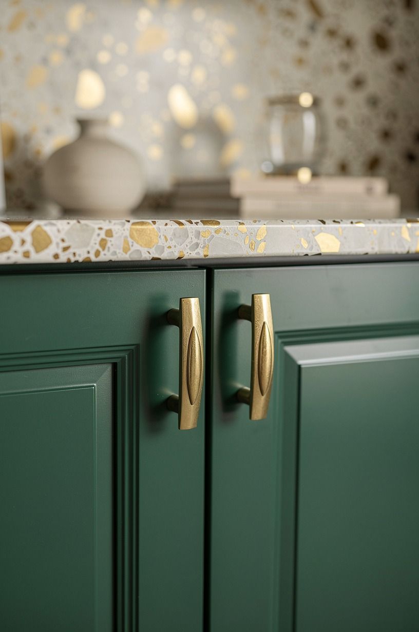 Make the Hardware a Deliberate Contrast