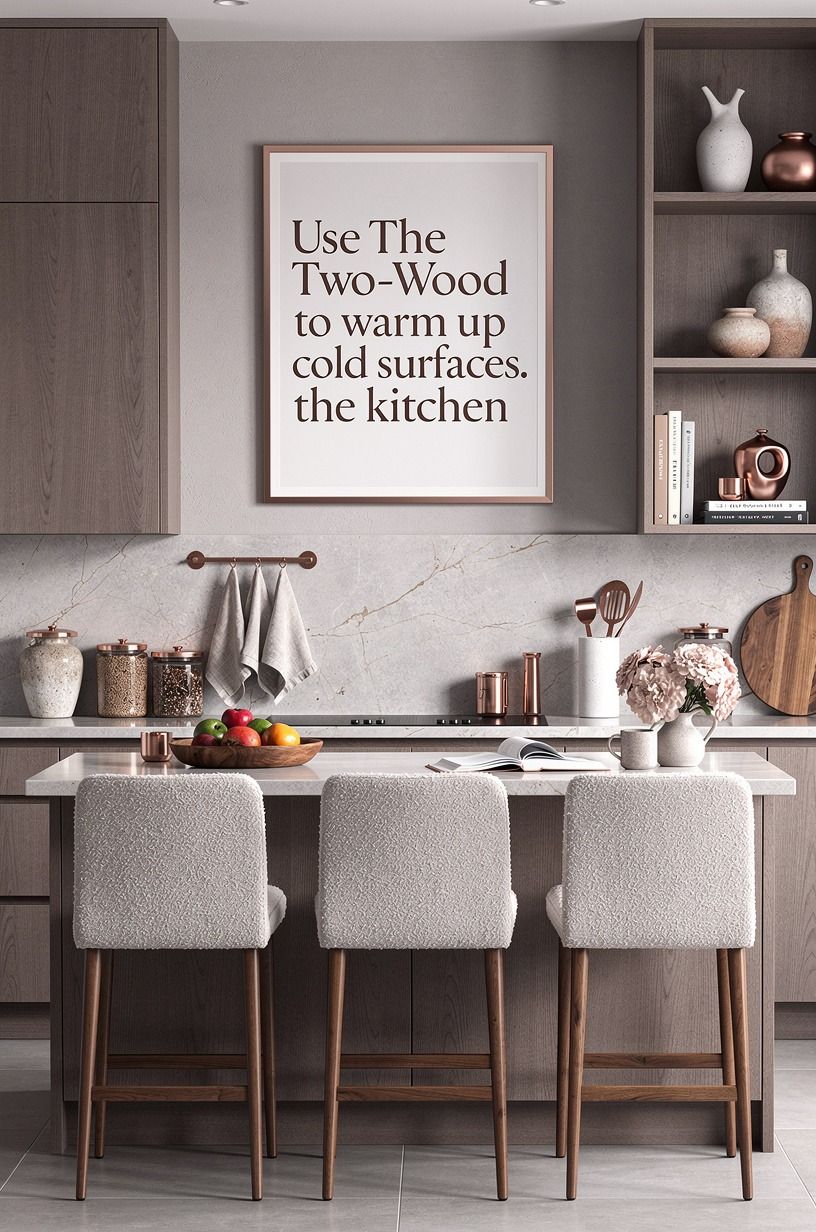 Use The Two-Wood Rule to warm up cold surfaces