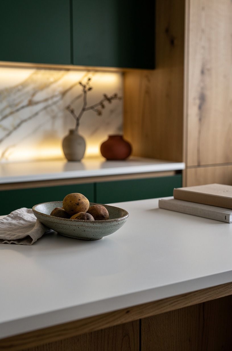 Use White Dove for the Quiet Surfaces