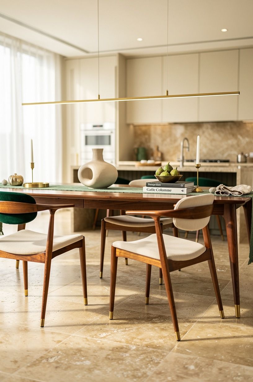 Why choose a table over a giant island?