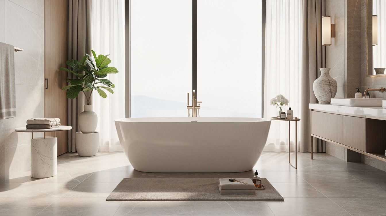 15 Master Bathroom Tub Ideas: Freestanding, Jacuzzi & Soaking Tubs That Feel Like a Spa
