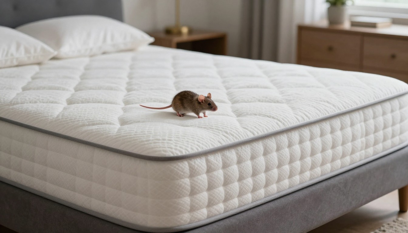 Editorial mattress photograph for are mice scared of sleeping humans