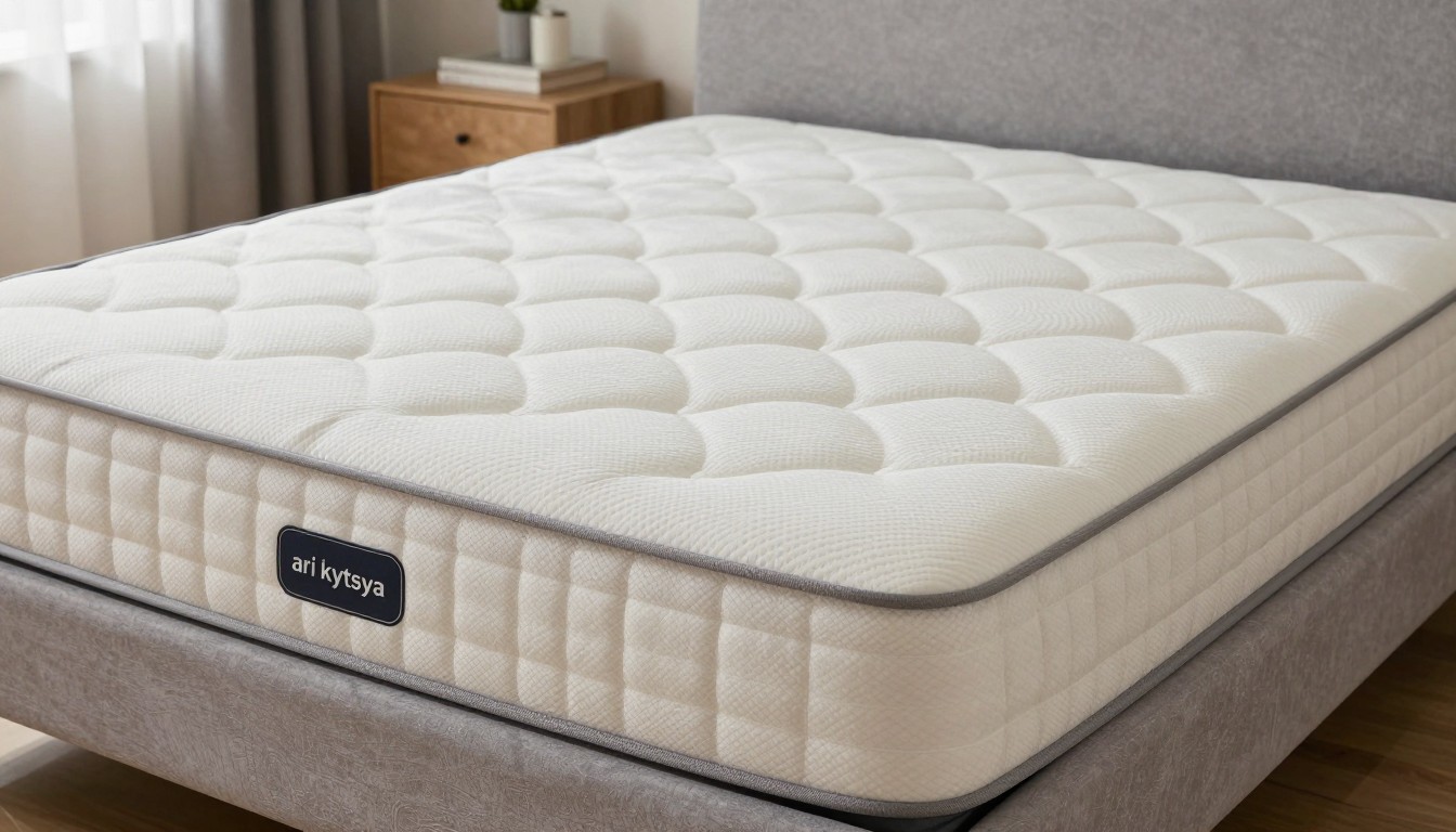 Editorial mattress photograph for ari kytsya mattress actress