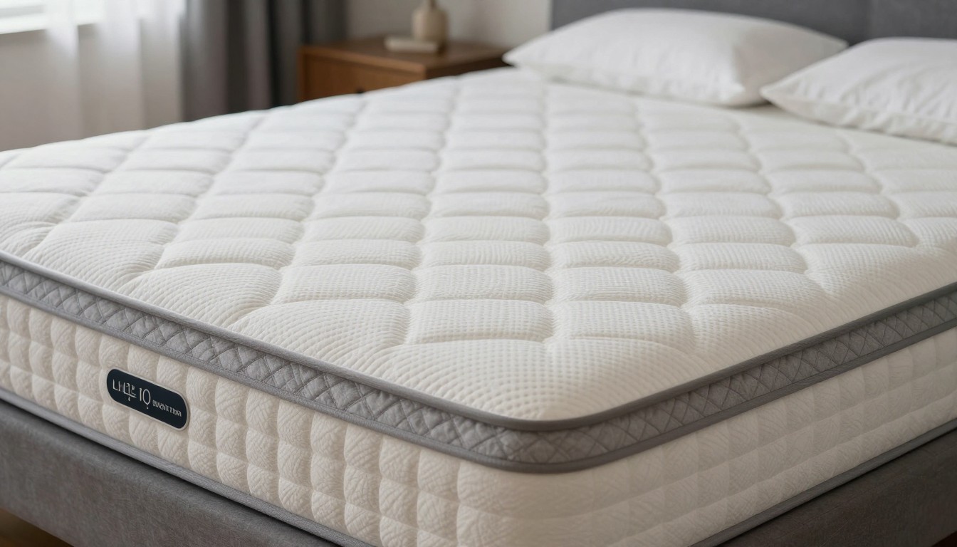 Editorial mattress photograph for can a person sleep with their eyes open