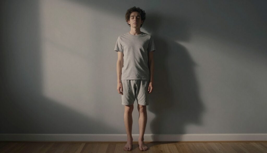Editorial mattress photograph for can humans sleep standing up