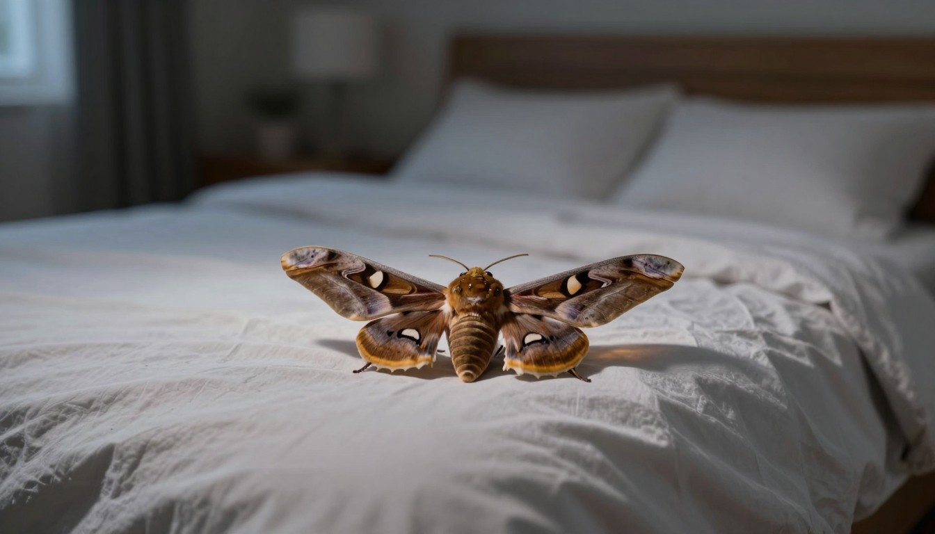 Editorial mattress photograph for can moths kill you in your sleep