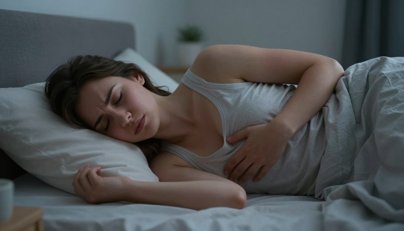 Editorial mattress photograph for can sleeping position cause chest pain