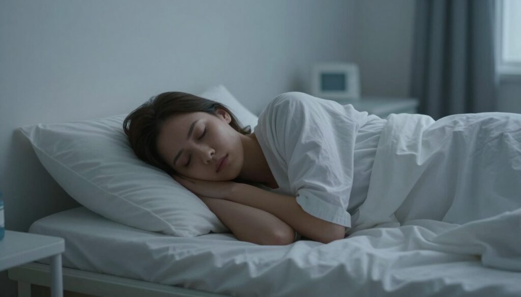 Editorial mattress photograph for can t sleep after anesthesia