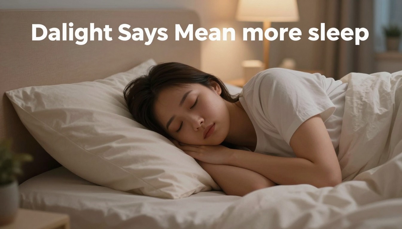 Editorial mattress photograph for does daylight savings mean more sleep