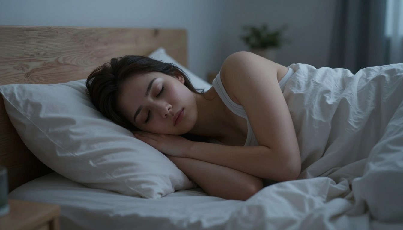 Editorial mattress photograph for does sleeping on your back cause nightmares