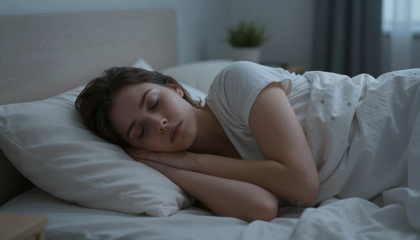 Editorial mattress photograph for does sleeping on your back give you nightmares