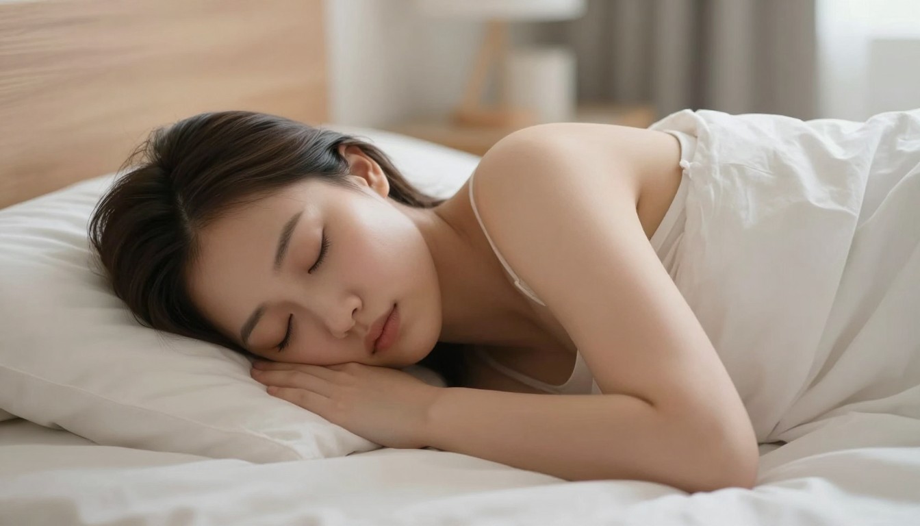 Editorial mattress photograph for does sleeping on your stomach flatten it