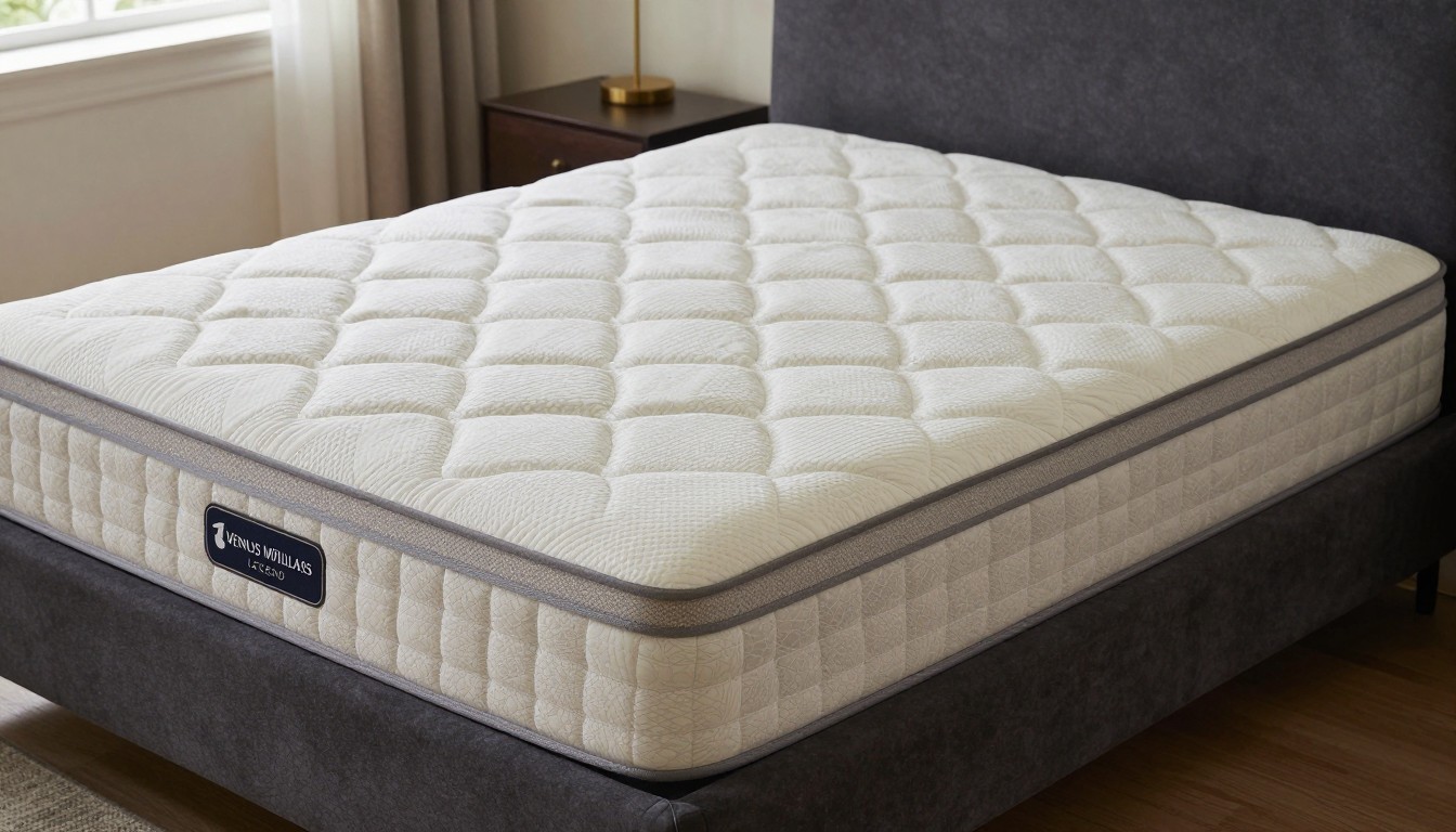Editorial mattress photograph for ghostbed Venus Williams Legend Hybrid review