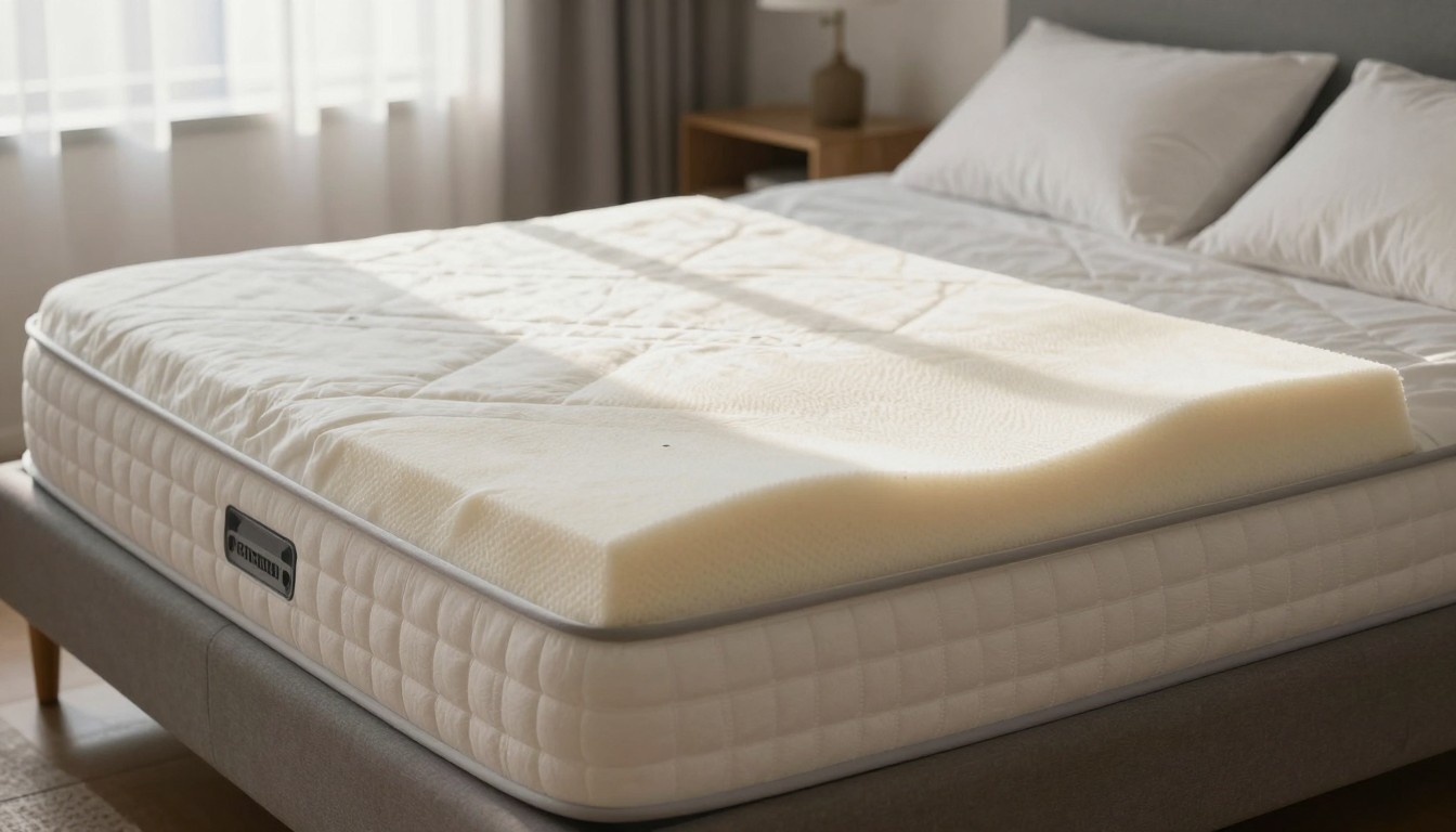 Editorial mattress photograph for how long does it take for a memory foam mattress topper take to expand